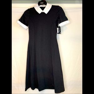 XS Spirit Halloween Wednesday Addams Dress NWT